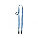 1/2" 2-Ended Dye-Sublimated Lanyard with Metal Bulldog Clip 
