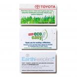 3.5 x 2 Eco Friendly Seed Paper Business Card