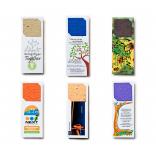 2 x 5 Eco Friendly Plantable Seed Paper Square Bookmark