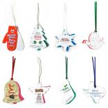 Eco Friendly Two Part Plantable Seed Paper Ornament