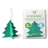 3 x 4 Eco Friendly 3D Tree Seed Paper Ornament Pack