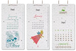 Seed Paper Hanging Calendar