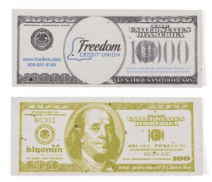 Seed Paper Dollar Bill