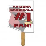 Arizona State Shaped Hand Fan