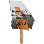 Georgia State Shaped Hand Fan