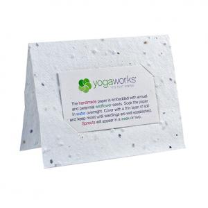 Seed Paper Business Card Holder