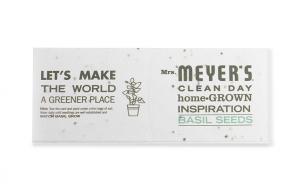 Curved Seed Paper Coupon