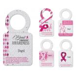 Breast Cancer Awareness Seed Paper Wine Bottle Tag