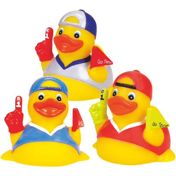 Promotional Number One Sports Fan Rubber Ducky