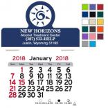 Circle Topped Self-Adhesive Calendar