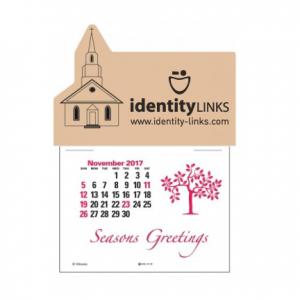 Church Steeple Self-Adhesive Calendar