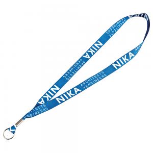 Full Color 3/4&quot; Lanyard w/ Ring