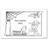 Spooky Halloween Coloring Tray Puzzle
