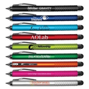 iWriter Gravity Auto-Retractable Ball Point Pen with Stylus