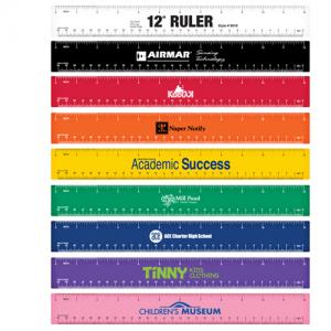 12 inch Colorful Rulers