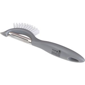 Veggie Brush/Peeler with Stainless Steal Blade 