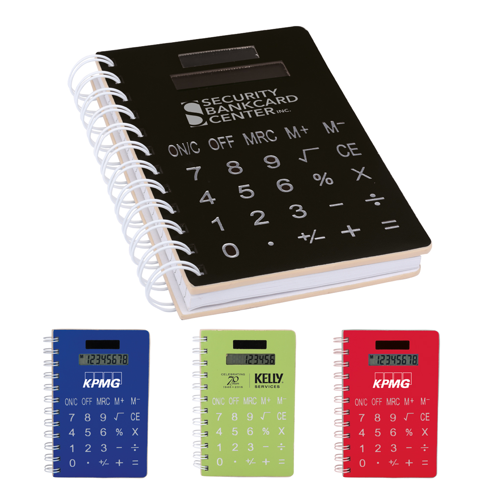 Custom Printed Mini Calculator Notebook