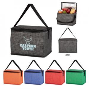 Pacific Non-Woven Crosshatched Lunch Bag