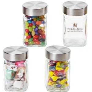 Executive Small 9 oz. Jar with Stainless Steel Lid