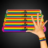 Rainbow Pride Slap Bracelet