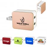 2 Port USB Folding Wall Charger