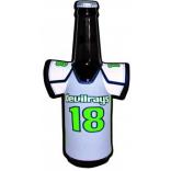 Jersey with Sleeves Shaped Sublimated Koozie