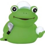 Classic Golfer Rubber Frog