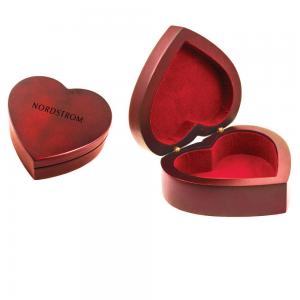 Heart Wooden Jewelry Box
