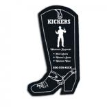 King Size Cowboy Boot Recycled Tire Coaster
