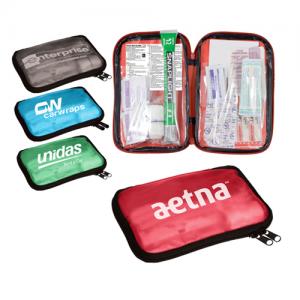 Traveler's Deluxe Emergency Kit in Zippered Pouch 