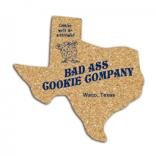 King Size Cork Texas Coaster