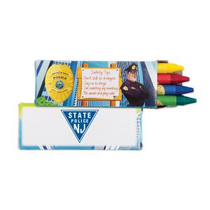 Police Safety Crayons