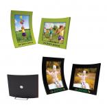 Curved Wood Color Pop Picture Frame 4 x 6