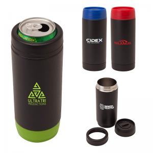 Frosty 18 Oz. Double Wall Steel Tumbler/Cooler