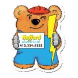 Electrician Theme Stock Design Bear Magnet