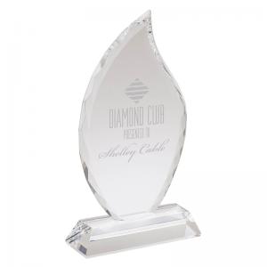 Fiamma Large Crystal Flame Award