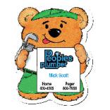 Plummer Theme Stock Design Bear Magnet
