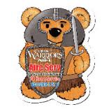 Warrior Theme Stock Design Bear Magnet