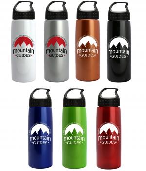 26 oz. Metalike Flair Bottle With Crest Lid