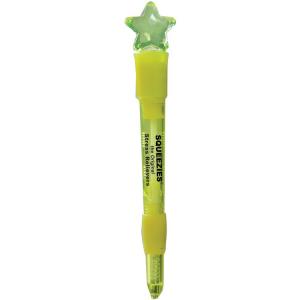 Star Pendant Top Light Up Ball Point Pens