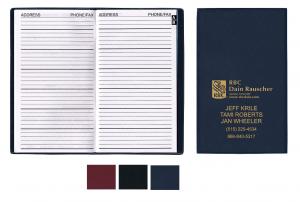 Standard Soft Cover Address Book