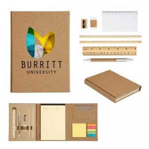 Eco-Inspired Tri-Fold Office/School Gift Set