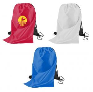 Super Hero Cape Drawstring Bag