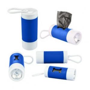 Twist LED Pet Waste Bag Dispenser with Carabiner
