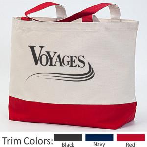 Constructed Cotton Canvas Tote Bag