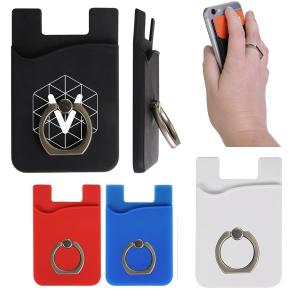 Phone Wallet With Metal Ring