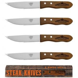 Wood Steak Knife Set