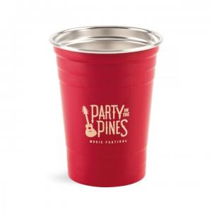 17 oz Party Time Stainless Tumbler