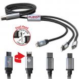 4-in-1 Premium Dura Charging Cable