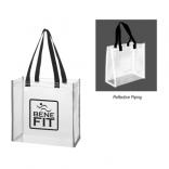 Clear PVC Reflective Tote Bag
